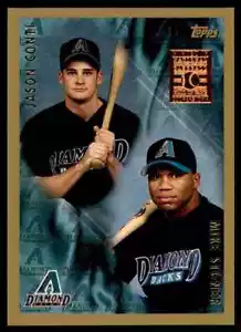 1998 Topps Minted in Cooperstown Jason Conti/Mike Stoner Arizona Diamondbacks - Picture 1 of 2