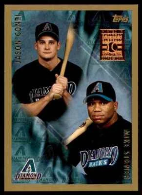 1998 Topps Minted in Cooperstown Jason Conti/Mike Stoner Arizona Diamondbacks - Image 1 of 2