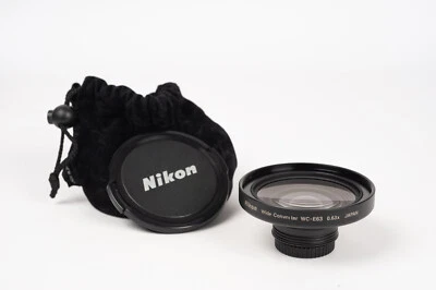 Nikon Wide converter WC-E63 0.63x  28mm Ø screw mount for Nikon Coolpix - Imagen 1 de 4