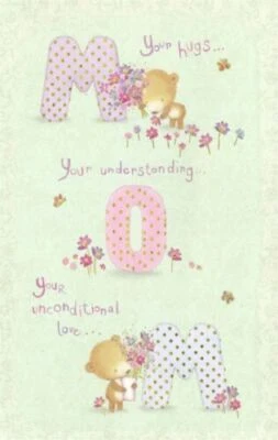 Tarjeta del Día de la Madre American Greetings: Tus abrazos y amor nos hacen tan agradecidos Foto 1 de 2