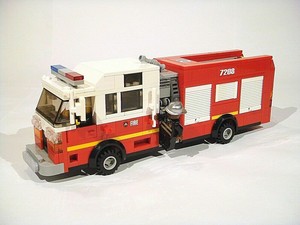 lego city bomberos instrucciones
