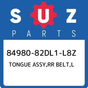 84980-82DL1-L8Z Suzuki Tongue assy,rr belt,l 8498082DL1L8Z, New Genuine OEM Part - Picture 1 of 1