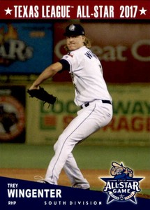 2017 Texas League All-Stars South #31 Trey Wingenter Huntsville Alabama AL Card