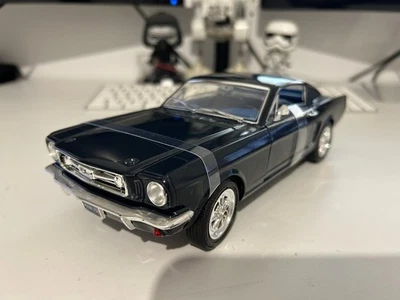 Ford Mustang 350GT Revell 1:18 Die cast Model Car – Blue/Black New Boxed, rare - Image 1 of 4
