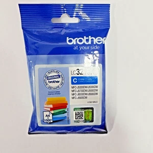Genuine Brother LC3219XLC CYAN Ink Cartridge - Picture 1 of 2