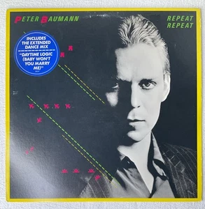 PETER BAUMANN - REPEAT REPEAT - PORTRAIT RECORDS LP *PROMO* (TOP) - Bild 1 von 12