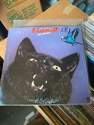 Budgie * Impeckable *LP record *NM-/VG *1978 *A&M Records *SP 4675 *PROG ROCK - Image 1 of 4