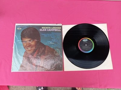Glen Campbell / Wichita Lineman / Capitol Records / Vinyl LP Original Cellophane - Image 1 of 4