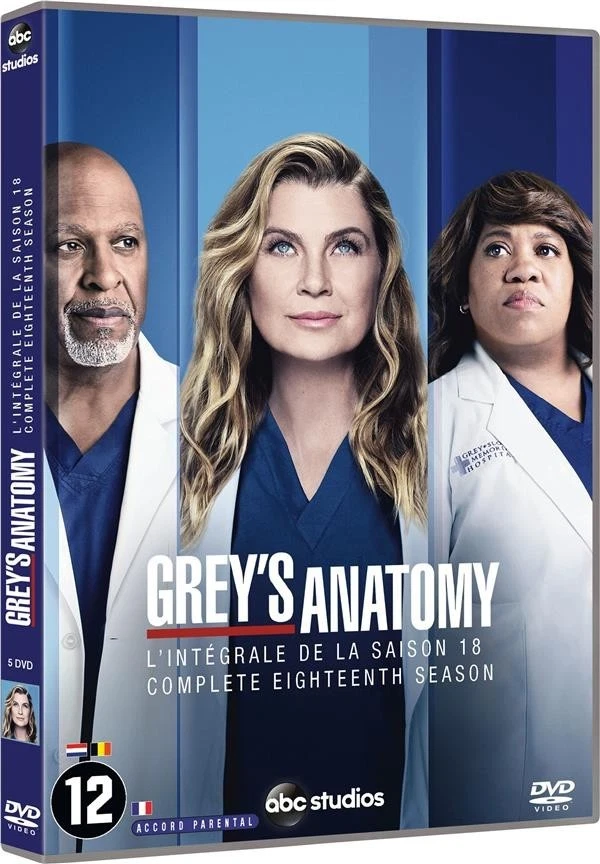 Grey's ( Greys) Anatomy-Saison 18-COFFRET DVD NEUF SOUS BLISTER - Photo 1/1