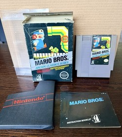 The Original Mario Bros. Arcade Classic Series, NES Nintendo CIB (Tested)