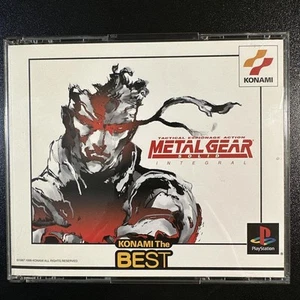 PS1 METAL GEAR SOLID INTEGRAL Spine * Playstation For JP System 2252 p1 - Picture 1 of 4
