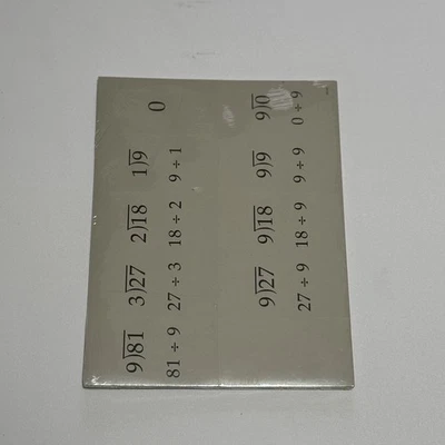 Math 3 Fact Card Set Workbook Homeschool Curriculum Sealed ISBN 9780994048656 - Image 1 of 4