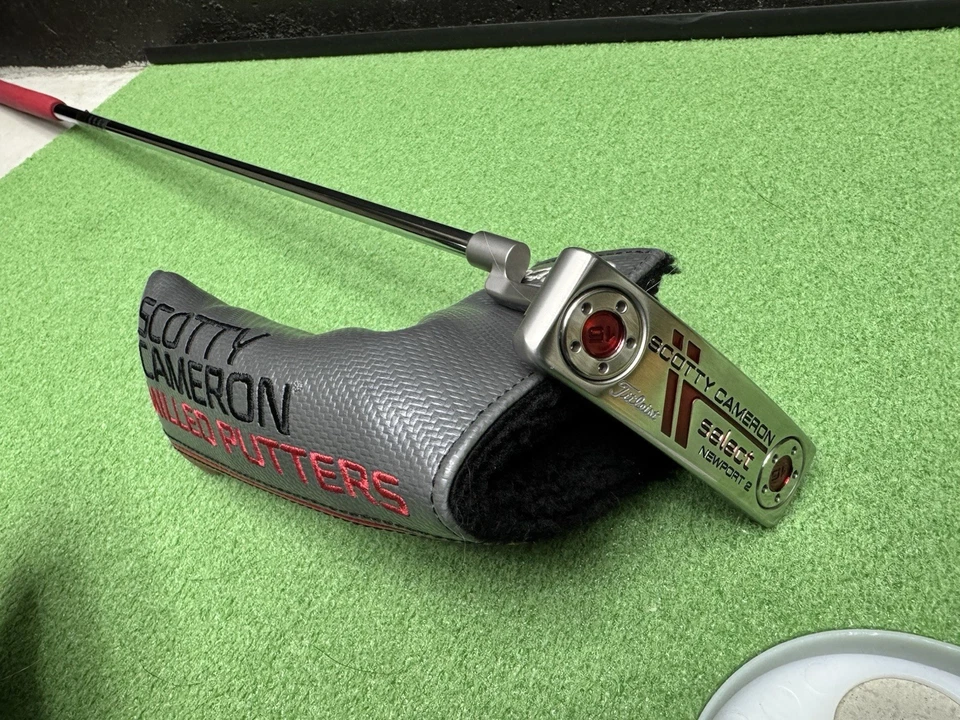 Паттер для левой руки Scotty Cameron Select Newport 2 34 дюйма как новый - Изображение 1 из 4