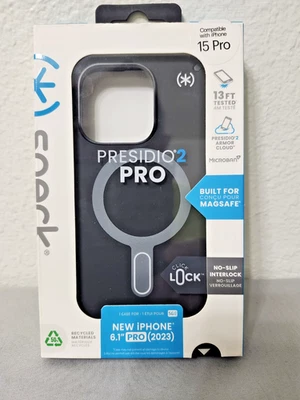 Speck Presidio2 Pro Case for iPhone 15 Pro 6.1″ (2023) – New - Image 1 of 4