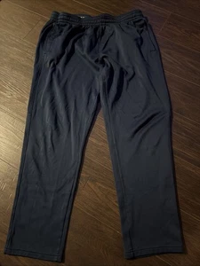 Men’s Under Armour Coldgear Drawstring Fleece Pants -  Blue, Size XL - Picture 1 of 5