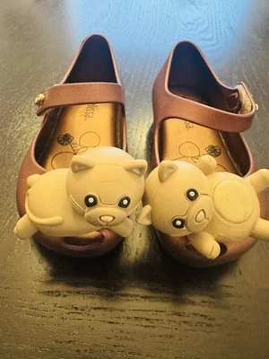 Мини Melissa девочек туфли размер 6 милый фигурка 3D туфли - Изображение 1 из 4