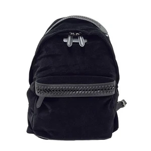 Auth stellamccartney Falabella Chain Backpack 456009 Black Velour - Backpack - Picture 1 of 8