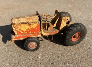 De colección 1950 Doepke THE PIONEER Earth Mover Juguete Tractor Vehículo de Acero Euclides - Imagen 1 de 9