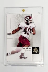 MINT ROOKIE 2011 SP Authentic Football Von Miller #30 TEXAS A&M Aggies Broncos - Picture 1 of 2