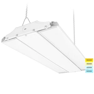 Luxrite 2FT Linear High Bay LED Shop Lights 165/190/220W Up to 30000LM 4CCT - Picture 1 of 7