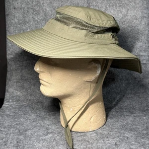 GearTop Buschhut mit breiter Krempe - UPF 50+ mit versteckter Tasche - Jugend/Teenager - oliv - Bild 1 von 7