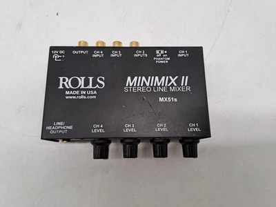 Rolls MX51s Minimix II Stereo Line Mixer - Image 1 of 3