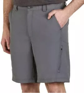 American Outdoorsman NWT Men's Grey Heather HYBRID Hiking Shorts, Size 34 - Picture 1 of 6