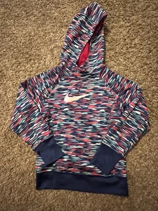 NIKE Therma-Fit Youth Hoodie Pullover Colorful Size Youth Medium M - Picture 1 of 2