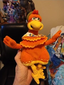 Dreamworks 2000 Chicken Run GINGER 9" Plush Stuffed Animal Playmates Toys NWT - Picture 1 of 7