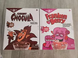Jada Toys General Mills Count Chocula Franken Berry Figure Cereal Monster Lot - Picture 1 of 2