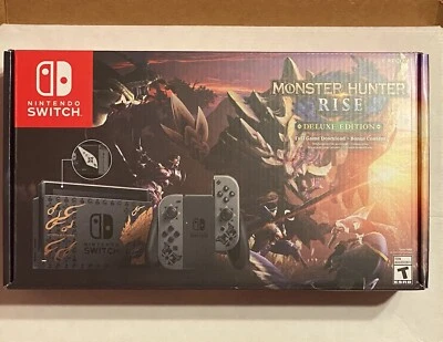 Nintendo Switch Monster Hunter Rise Console NEW-Same Day Ship - Image 1 of 4