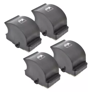 4x PER LANCIA MUSA / FIAT IDEA COPERCHIO INTERRUTTORE ALZACRISTALLO PULSANTE D62 - Bild 1 von 4