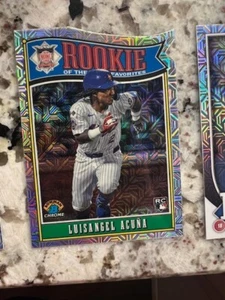 2025 BOWMAN MEGA ROY FAVORITES INSERT CARD NEW YORK METS LUISANGEL ACUNA #ROY-4 - Picture 1 of 1
