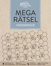 Pen2Nature Mega-Ratsel Grobdruck. Bunter Ratselmix In Grobs - (German  Book NEUF