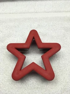 Wilton Star Cookie Cutter Mold red metal - Picture 1 of 4