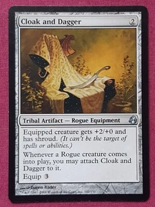 Magic The Gathering MORNINGTIDE CLOAK AND DAGGER artifact card MTG - Bild 1 von 2