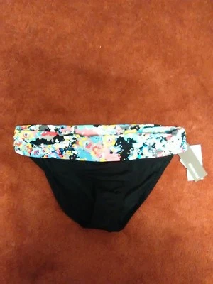 Kenneth Cole New Womens Tummy Toner Hipster Large Bikini Bottom Bathing Suit  - Imagem 1 de 3