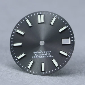 28.5mm dial Refractive Mechanical watch diving skx007 NH35 movement BGW9 lume - Picture 1 of 11