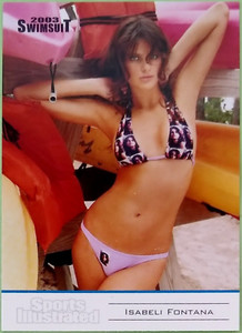2003 SPORTS ILLUSTRATED SWIMSUIT - VERY SEXY Trading Card #48 😍 ISABELI FONTANA
