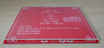 3D Printer Glass Bed - Borosilicate Glass - Square & Round Various sizes, RepRap