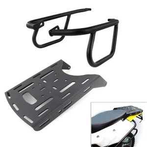 Rear Rack Luggage Rack Side Crash Bars Fit For Suzuki DRZ400S / SM 2000-2024 - Picture 1 of 15