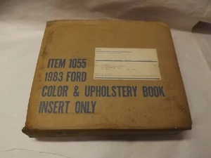 1983 Ford Color & Upholstery Book NOS Mustang Bronco LTD T-Bird F-150 Econoline - Picture 1 of 3
