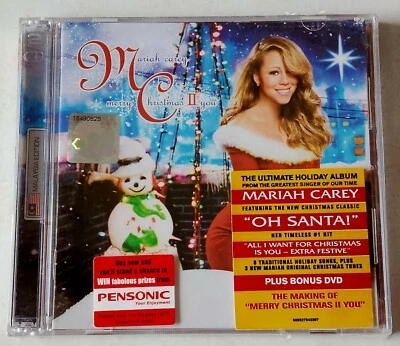 Mariah Carey ~ Merry Christmas II You ( MALAYSIA PRESS ) CD + DVD - Image 1 of 4