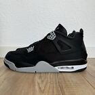 Nike Air Jordan 4 Black Canvas US12 / EU46