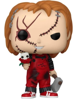 FUNKO POP MOVIES CHILD'S PLAY CHUCKY DOLL VALENTINES 1726 VINYL FIGURE NEW! - Immagine 1 di 2