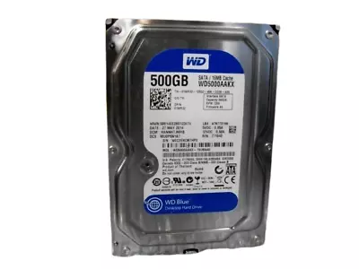 Lot of 10 Western Digital WD5000AAKX WD5000AA 500GB 3.5" SATA Desktop Hard Drive