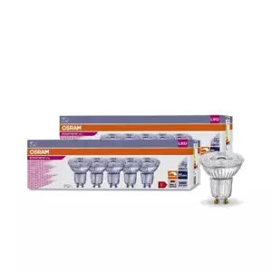 Osram 10er Set LED DIMMBAR PAR16 3,4W=35W GU10 Strahler 230lm 36° 3000K Warmweiß - Bild 1 von 4