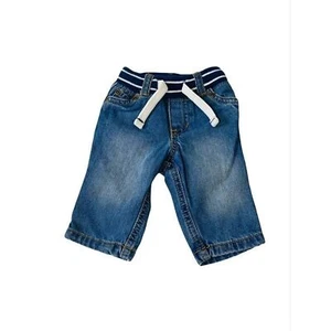 Jungen Größe 3 Monate Jeans Carter’s blau Denim Gummibund Taschen - Bild 1 von 9