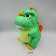 Gojira C2002 Color Green Taffeta Banpresto 1992 Plush 6" Toy Doll Japan