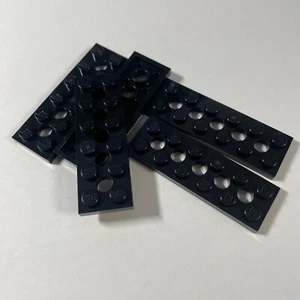 5x LEGO Technic Platte Lochplatte 32001 schwarz 2x6 Black - Bild 1 von 1